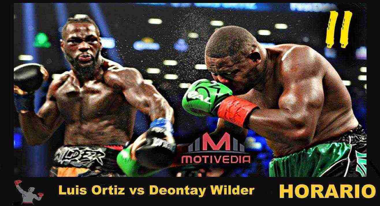  Hora ⌚ Luis 'King Kong' Ortiz vs Deontay Wilder