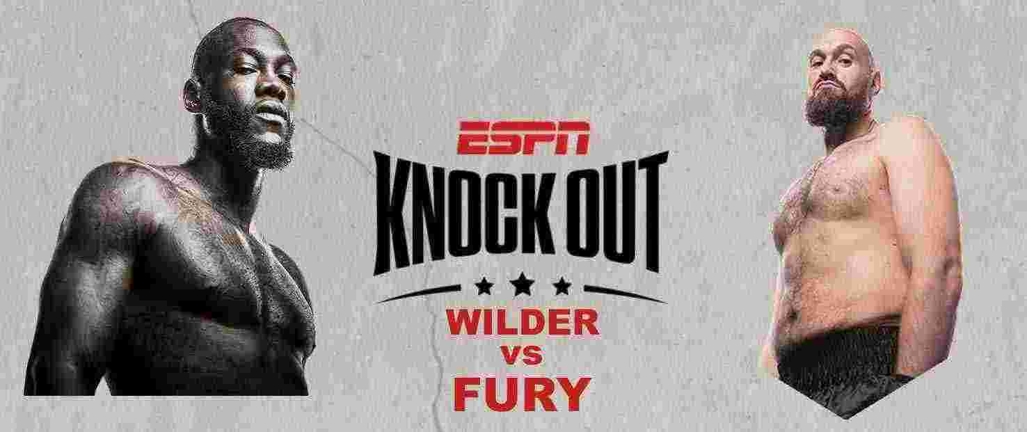 Wilder vs Fury 2: La Revancha. Combate excelente que podremos difrutar en VIVO por ESPN KNOCK OUT.