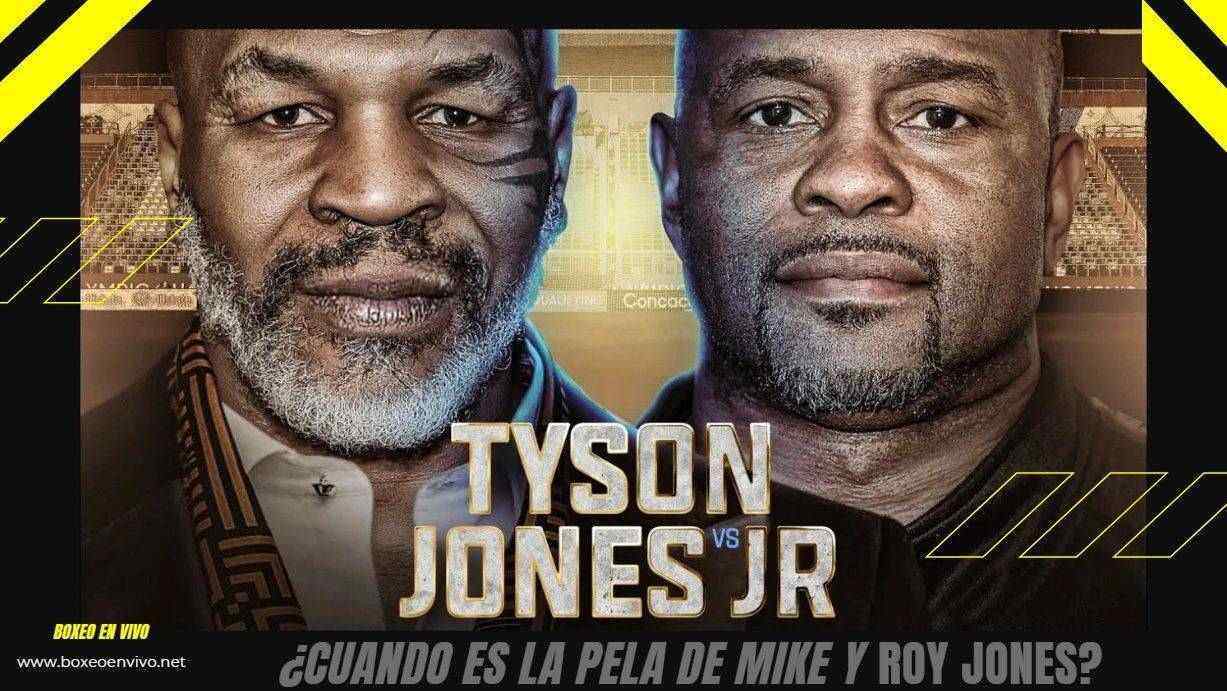 ¿Cuando es la pelea de Tyson contra Jones?