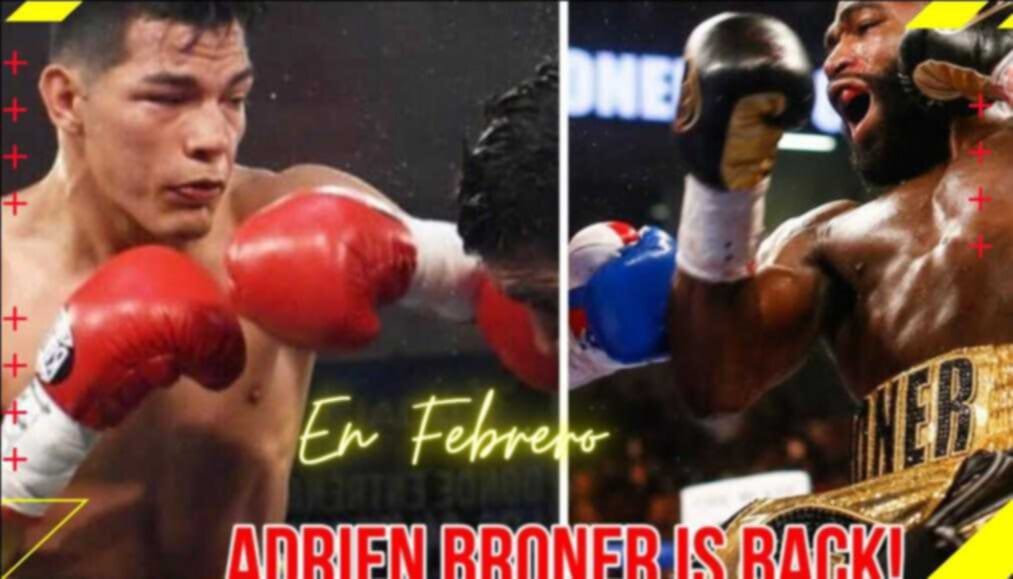 Adrien 'The Problem' Broner vs Pedro Campa en Febrero