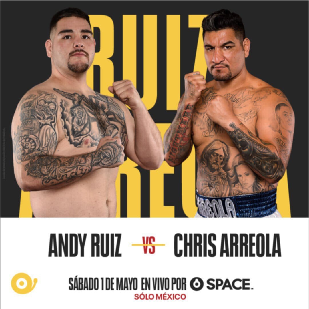 Ver Andy Ruiz  vs Chris Arreola en Vivo por Combate Space