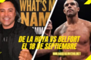 De La Hoya vs Belfort el 18 de Septiembre
