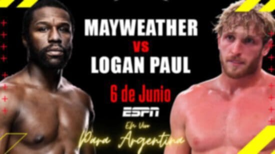Floyd Mayweather contra Logan Paul en Vivo para Argentina