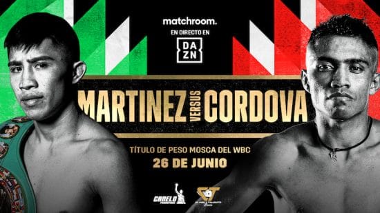 Julio Cesar Martinez vs Joel Cordova, Horario, Ver en Vivo