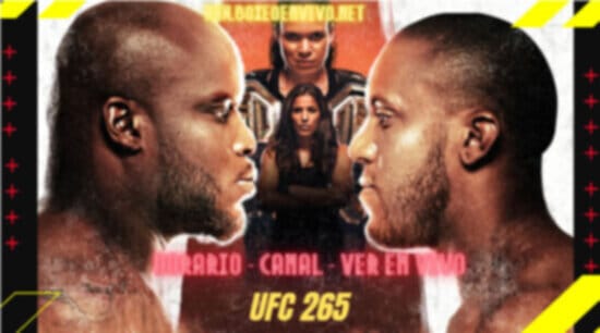 UFC 265: Ver en Vivo, Canal y Horario