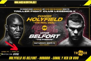 Holyfield vs Belfort