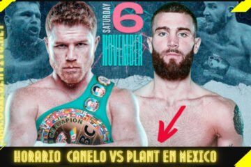 Horario Saul Canelo Alvarez vs Caleb Plant en Mexico