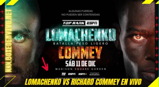 Vasiliy Lomachenko vs Richard Commey