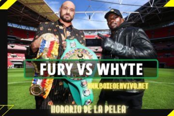 Horario de la Pelea Tyson Fury vs Dillian Whyte