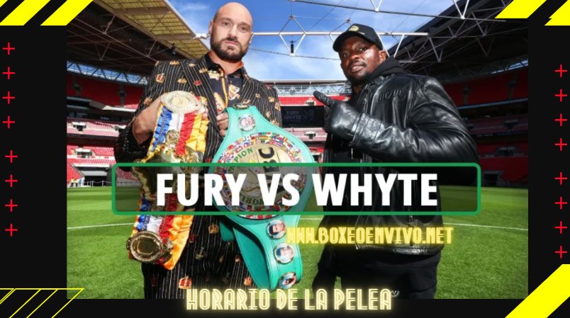 Horario de la Pelea Tyson Fury vs Dillian Whyte
