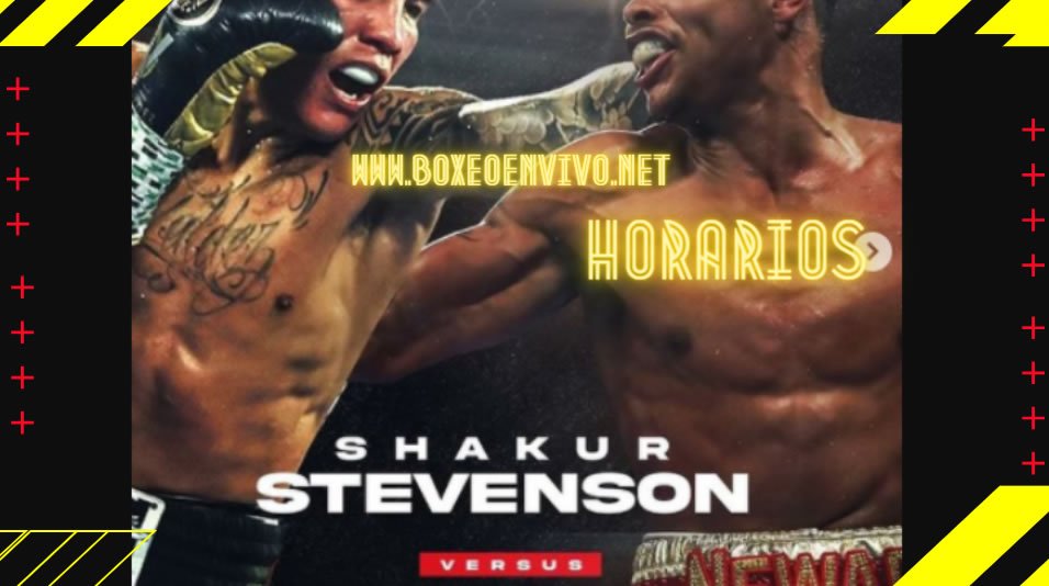 Horario  de la pelea Oscar Valdez vs Stevenson
