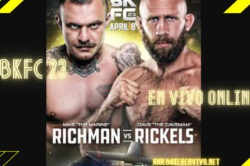 Ver BKFC 23 en Vivo Online: Mike Richman vs Dave Rickels
