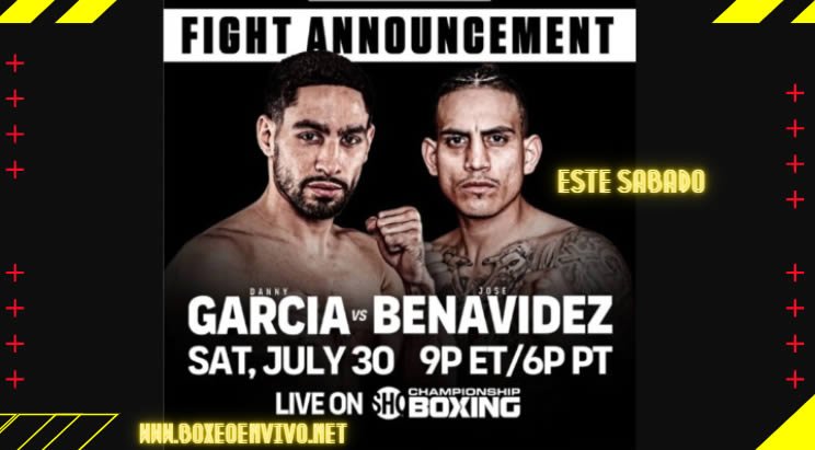 Danny Garcia vs Jose Benavidez este Sábado en VIVO Online