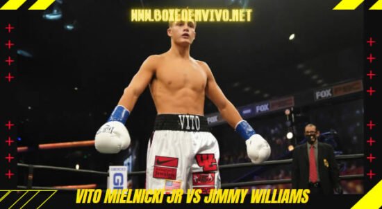 Vito Mielnicki Jr vs Jimmy Williams: Horario, Canal, Ver en Vivo