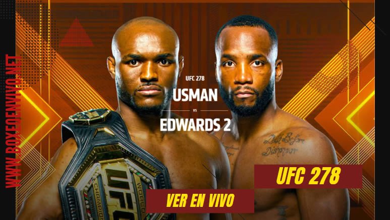 Ver UFC 278 Usman vs Edwards 2 en Vivo