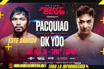 Ver Manny Pacquiao vs DK Yoo en VIVO Online por FITE TV