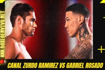 Canal que pasa o Transmite Zurdo Ramirez vs Gabriel Rosado