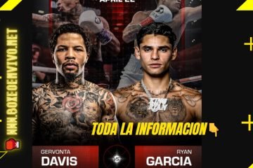 Ver Gervonta "Tank" Davis vs Ryan "King" García en VIVO por TV Box Azteca