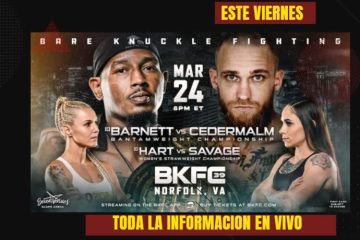 Ver BKFC 39 en VIVO Online: Barnett vs Álvarez