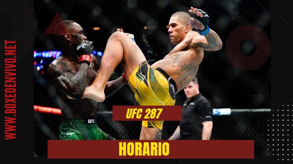 Horario UFC 287: Pereira vs Adesanya 2